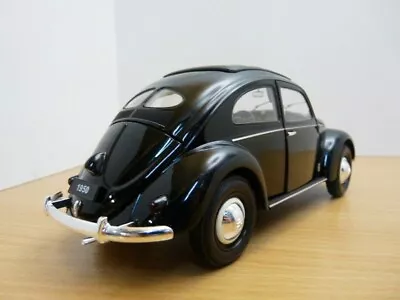 VOLKSWAGEN COCCINELLE 1950 Type 1 Noir 1/18 VW COX Split Window • $102.27