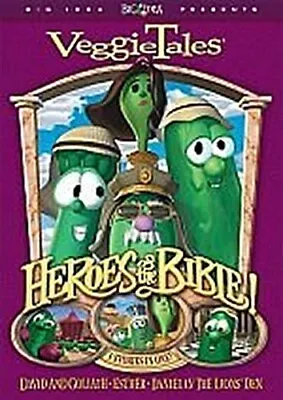 VeggieTales: Heroes Of The Bible Vol.1 DVD • £4.10