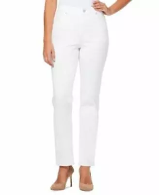 NWT S 4PS Vintage White Gloria Vanderbilt Petite Original Slimming Amanda Jeans • $12