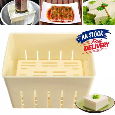 Tofu Maker Press Mold DIY Homemade Tofu Cheese Cloth Cuisine Making Machine AU • $13.86