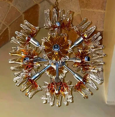 Chandelier Sputnik IN Murano Glass Of The Years 70 Nason For Mazzega • $1054.55