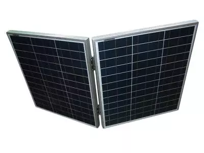 Portable Folding Solar Panel Kit 80W 12V (Polycrystalline Caravan Energy) • £144.49