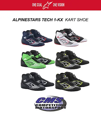 $169.95 • Buy Alpinestars Tech 1-kx Kart Racing Shoes Authorized Usa Dealer Free Shipping