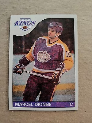 MARCEL DIONNE Los Angeles KINGS 1985-86 TOPPS HOCKEY CARD #90 • $1