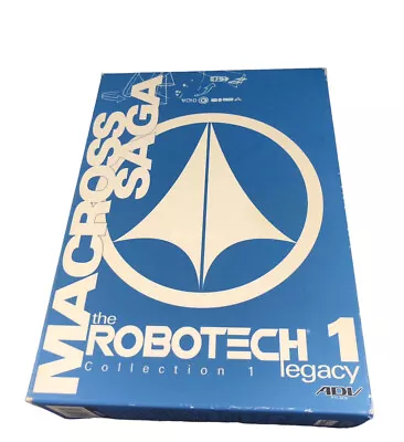 Robotech Legacy - Vol. 1: The Macross Saga (DVD 2001 3-Disc Set) Released 1985 • $12