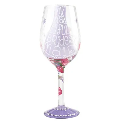 LOLITA My Beautiful Bridesmaid Wine Glass In Gift Box • £17.95