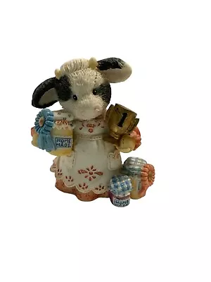 Mary's Moo Moos Cow Figurine 1994 Enesco Preserved To Be The Best Retired No Box • $18.99