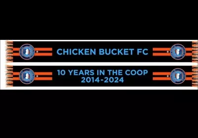 Chicken Bucket Fc Scarf - Nycfc - New York City Fc - Mls - New York City • $28