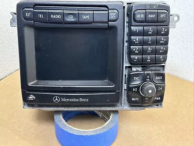 00-02 Mercedes W220 S500 CL600 Command Comand Head Unit CD Radio Navigation OEM • $135