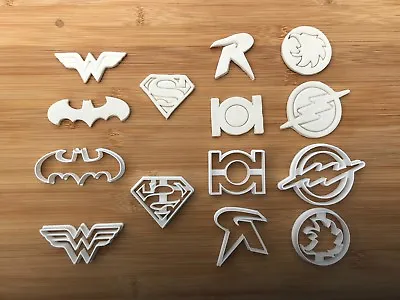 Super Heroes 010 Cup Cake Or Cake Decoration Fondant Cookie Cutters • $5.81