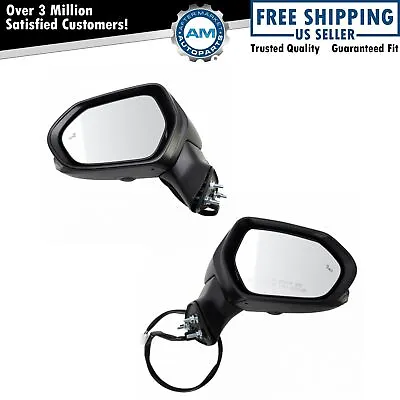 Side Mirror Power Heater Bind Spot Camera Turn Signal Pair For Toyota Camry • $569.95