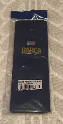 FC Barcelona Socks Medias Equipo Barca Jnr Blue 100% Acrylic NWT • $9.99