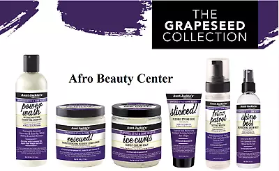 Aunt Jackie's | Grapeseed Style  & Shine Hair Care Product • £13.99