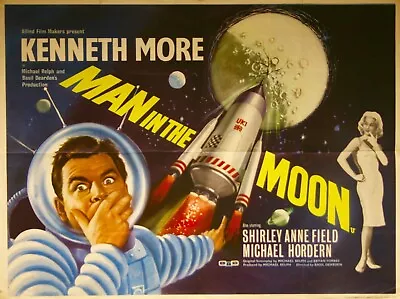 Man In The Moon 1960 Dvd. Kenneth More. Copy Of Public Domain Film. Disc Only • £3.95