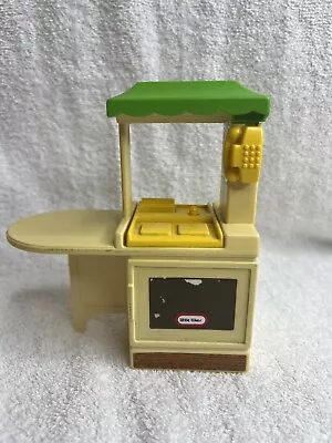 Vintage Little Tikes Dollhouse Kitchen Furniture Party Kitchen • $10