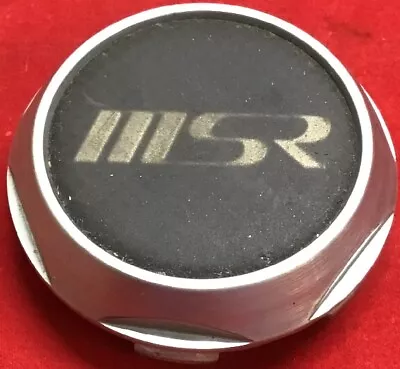 One Used  Msr Wheel Machined Center Cap Hub Caps Aftermarket 3213 7067 • $14.99