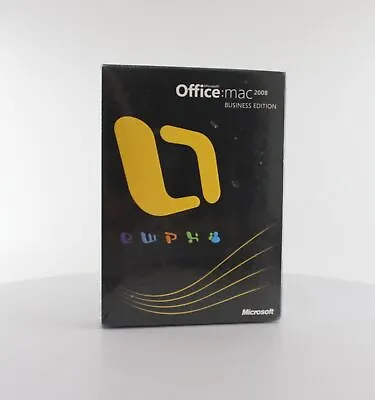 Microsoft Office For Mac 2008 Business Edition (GYD-00001) • $219.99