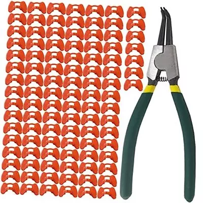 101PCS Pinless Peepers With Pliers Chicken Peepers Pheasant Poultry Blinders  • $25.62