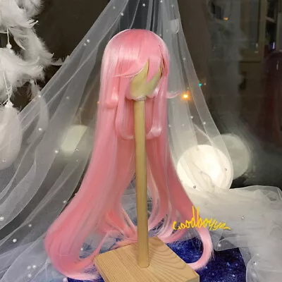 1/6 1/4 1/3 Uncle BJD Handmade Styling Long Wig Anime Doll Hair Sweet Pink AS DF • $31.16