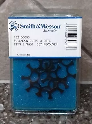 New Smith & Wesson .357 Full Moon 8 Round Clips 3 Total 192100000 • $21.95