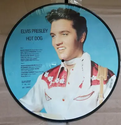 Elvis Presley Hot Dog Picture Disc; 12 Tracks • $17.99