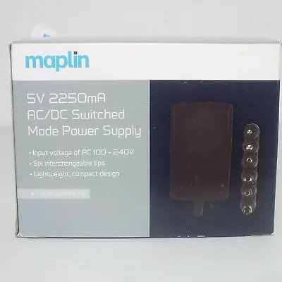 5v 2250 Ma Ac/dc Switched Mode Power Supply • £9.99