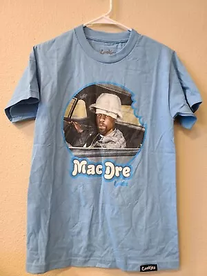 Mac Dre X Cookies Colab Men's SMALL Blue T Shirt  • $49.95