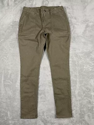 Marmot Jeans Womens 10 Large Skinny Leg Pockets Brownish Stretch Outdoors Casual • $18.88