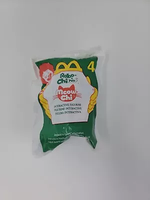 McDonalds Happy Meal Robo-Chi Pets Meow-Chi #4 NEW SEALED Sega Toys Tiger Electr • $15