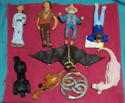 Vintage Amazing Complete Set Of 9 Figures The Neverending Story Made In Mexico • $299.99