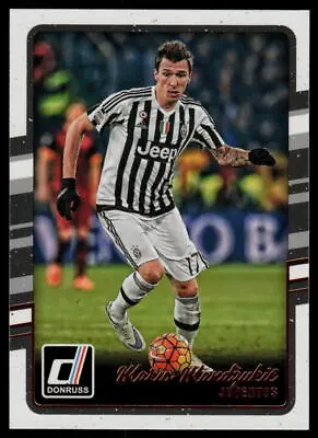 2016-17 Donruss #113 Mario Mandzukic Juventus • $1.75