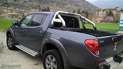 $899.86 • Buy Roll Bar + Light + Long Bed Tonneau Cover + Spot To Fit Mitsubishi L200 05 - 15