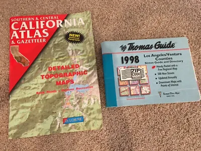 California Thomas Guide And Atlas EUC Map Los Angeles Ventura Counties • $15