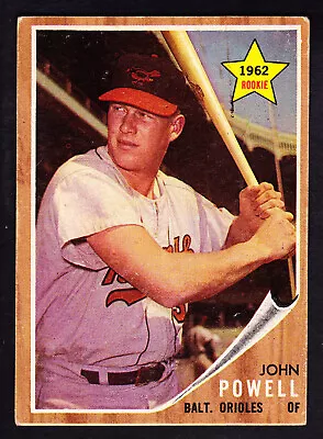 1962 Topps #99 Boog Powell Orioles Rookie • $13