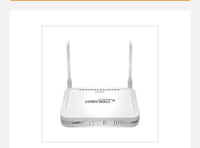 Sonicwall TZ 205W Wireless-N Firewall APL22-09E W/ Adapter - New  • $40