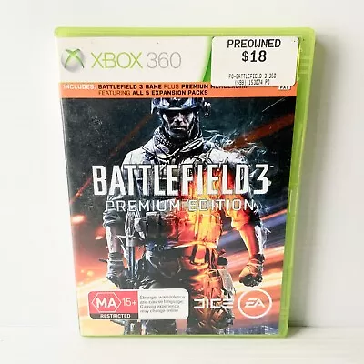 Battlefield 3 - Xbox 360 - Tested & Working - Free Postage • $4.88