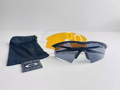 1999 Vintage Oakley M Frame With 3 Lenses And Oakley Slip Case • $213.99