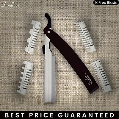 Professional Hair Shaper Razor +4 Style Combs Salon Hairdressing Styling +1 BL • £4.45