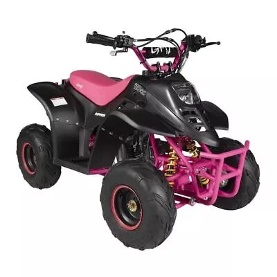 Quad Bike 110cc Ripper-X Junior Kids - Black / Pink By GMX • $999