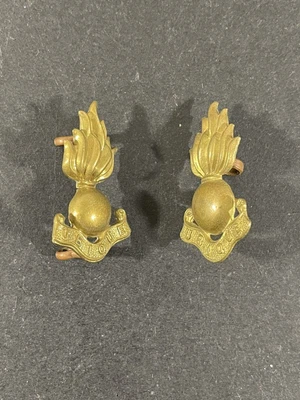 £6 • Buy WW2 British Army, Royal Engineers Uniform Collar Badges