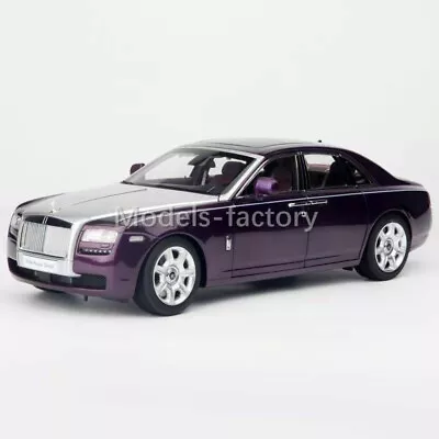 $322.20 • Buy KYOSHO 1/18 Rolls Royce RR Ghost Diecast Model Car Gifts Collection Purple