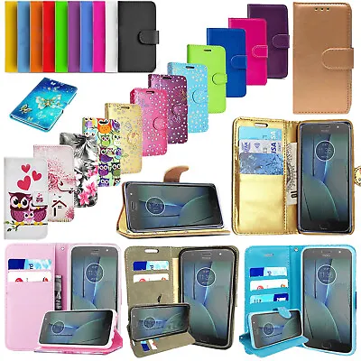 £2.75 • Buy For Motorola Moto G5 2017 Shockproof PU Leather Wallet Flip Stand Case Cover 