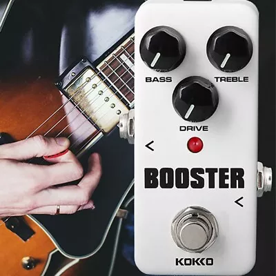 Achieve The Perfect Tone With KOKKO FB Guitar Fbs Portable EQ Effects Pedal • $74.98