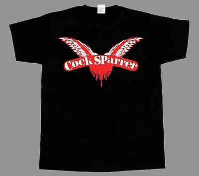 Cock Sparrer Classic Wings Logo Punk Rock Oi Street Punk New Black T-shirt 345xl • £13.19