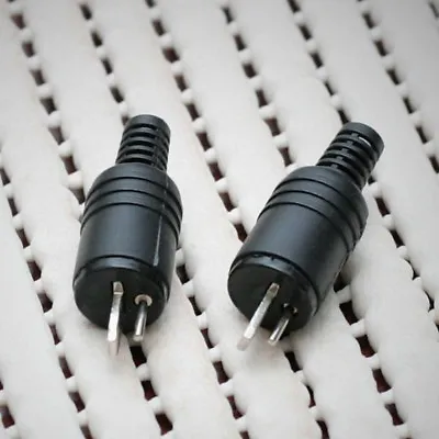 2 Pin DIN Plug Speaker And HiFi Connector Screw Terminals [2 Pack]   YT • £3.71