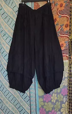 Women's Dress To Kill Jane Mohr Wide Leg Harem Pant 2 Lightweight 34-44W NWOT's • $85