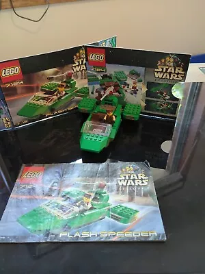 LEGO Star Wars: Flash Speeder (7124) Vintage (2000) Partial Box Complete Set • $30