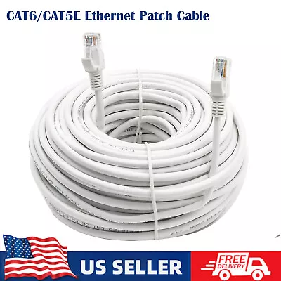 Ultrapoe CAT6/CAT5E Ethernet Patch Cable Network Internet Cord 6-100FT Multi Lot • $343.80