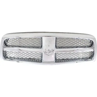 Grille For 2011-2012 Ram 1500 2009-2010 Dodge Ram 1500 Chrome Plastic • $166.94