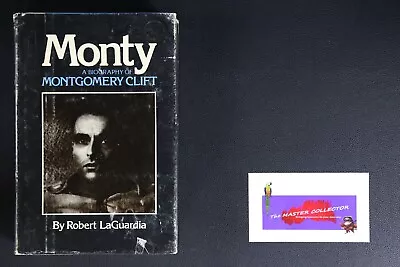 💎monty Montgomery Clift Robert Laguardia 1977 Hardcover💎 • $7.45